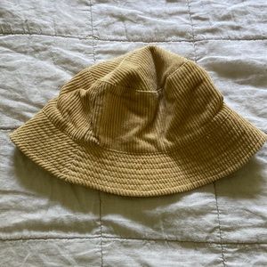Corduroy bucket hat